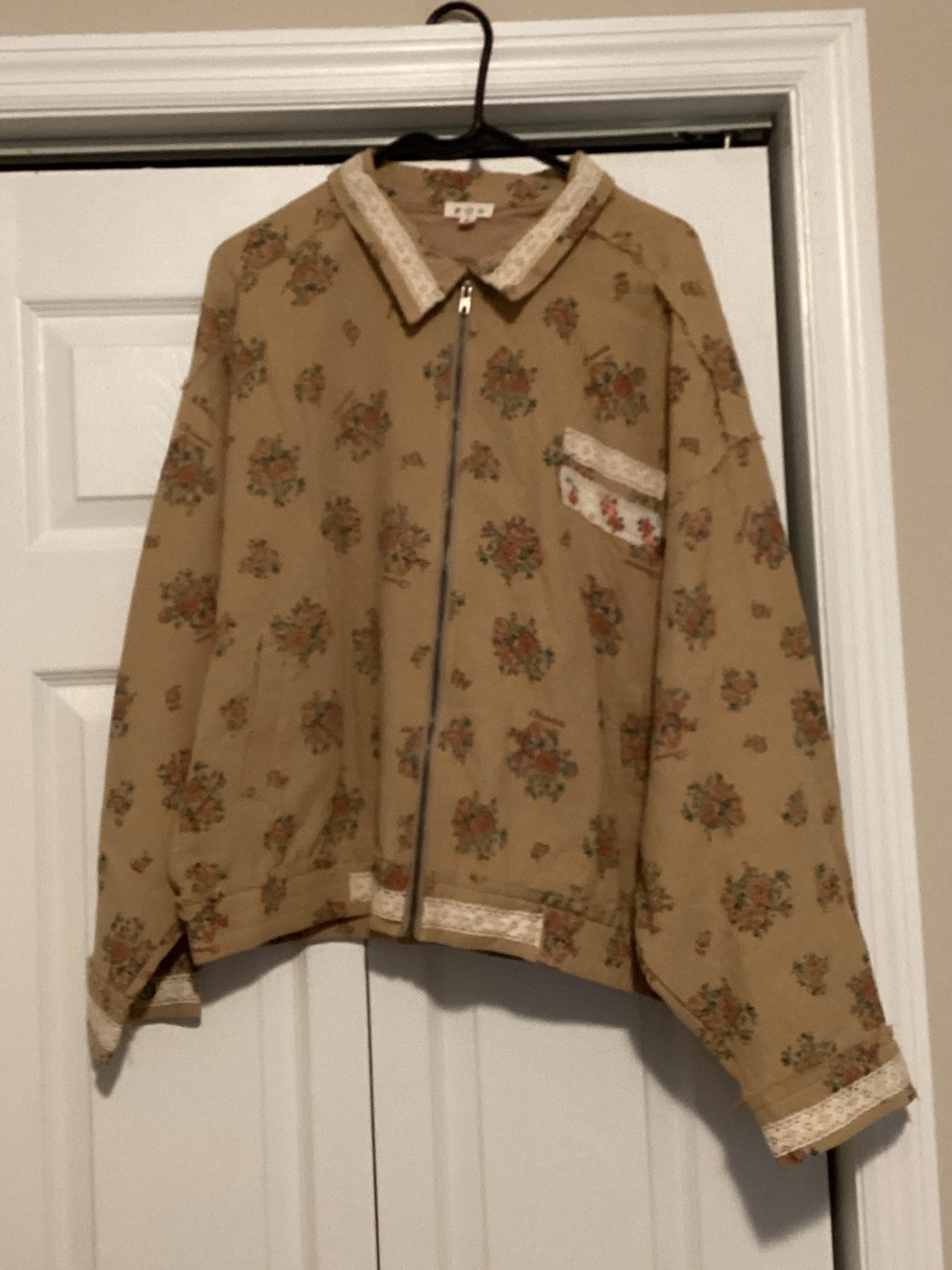 POL Floral Lightweight Jacket